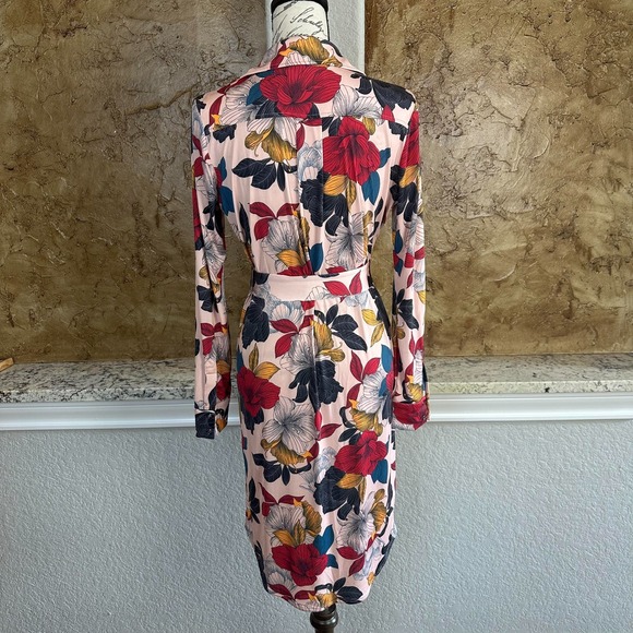 Anatomie Cassie Shirt Dress Small Secret Garden Floral UV Protection Pink Italy - Picture 4 of 12